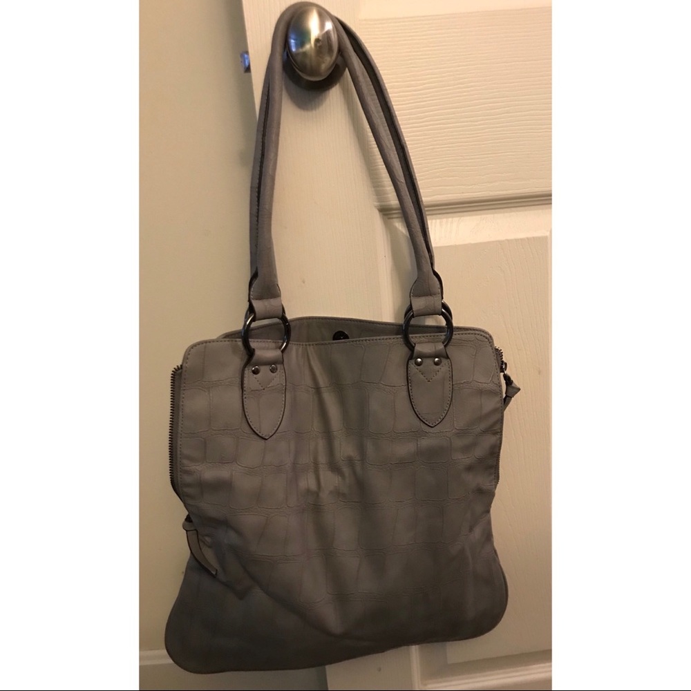 Grey Tote Bag